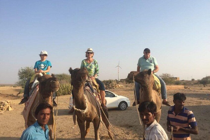 Half-Day Sunset Camel Safari in Rajasthan 5