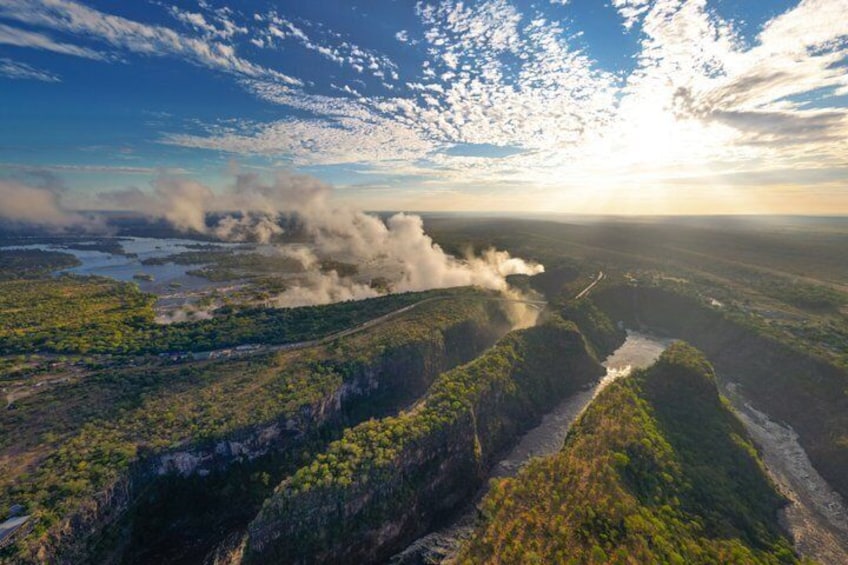 Helicopter Flight Experience Over Victoria Falls 5