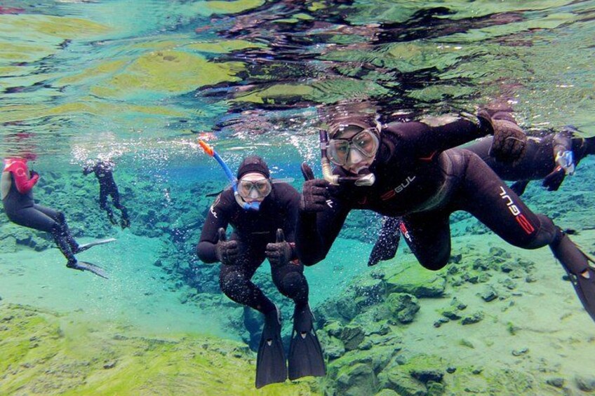 Snorkeling in Silfra Fissure 2