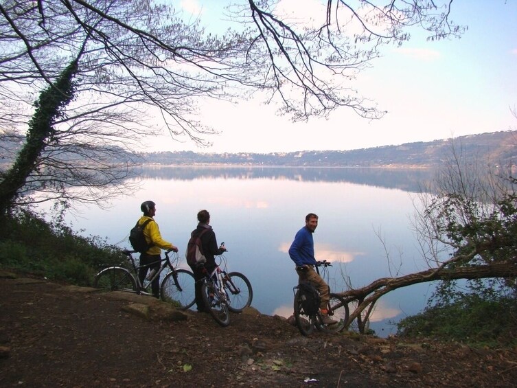 8-hour E-Mountain Bike tour to Castel Gandolfo 