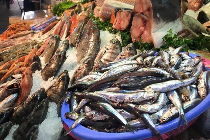 Fresh seafood in Casablanca 4