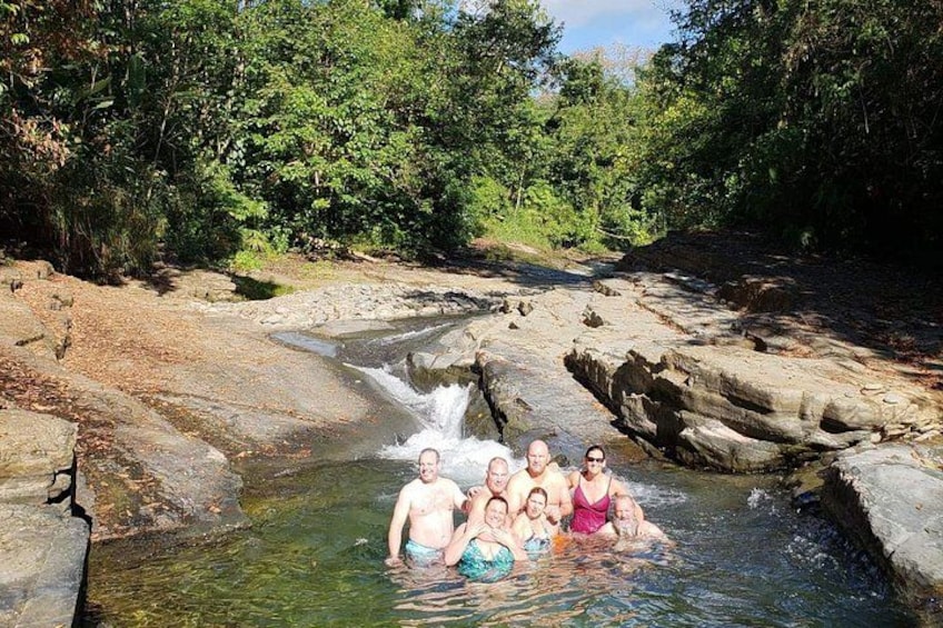 Spending time in the river. 4
