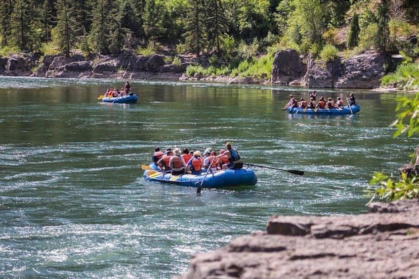 Jackson Hole Whitewater Rafting Small Boat 2
