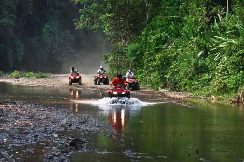 The King's Full-Day ATV Adventure - Rainforest Waterfalls, Villages, Rivers 1