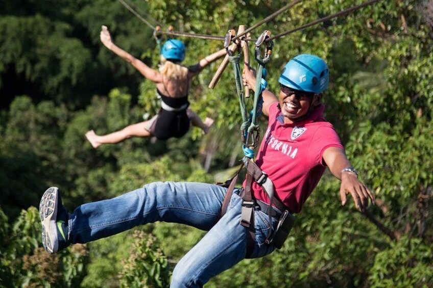 Zip lining 1