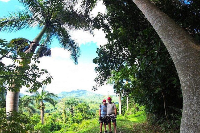 Yunque Ziplining at the Rainforest in Puerto Rico 2