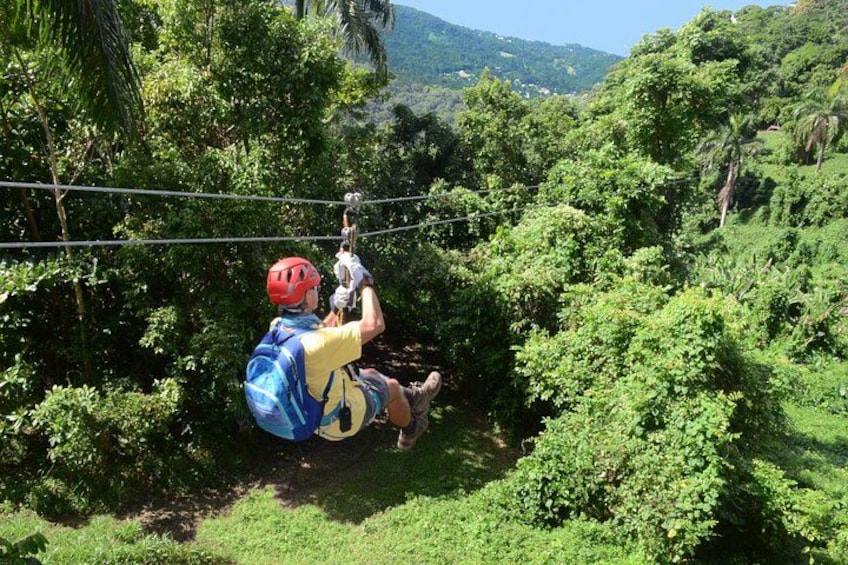 Yunque Ziplining at the Rainforest in Puerto Rico 4