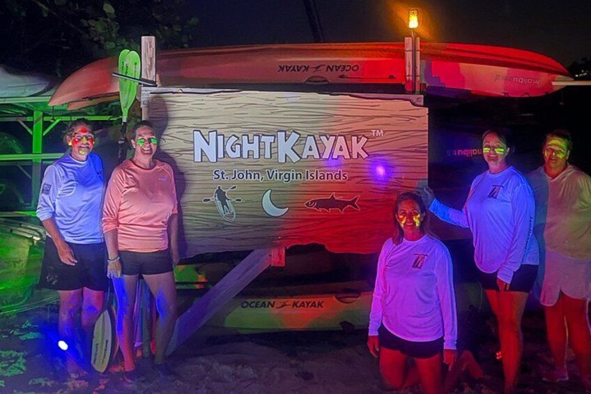 Night Kayak Tour St. John - Westin Resort 3