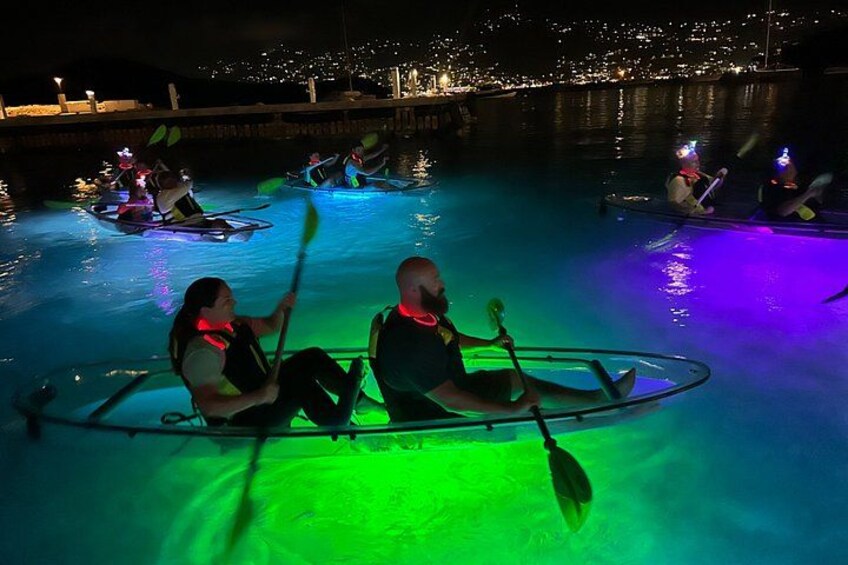 Night Kayak Tour St. John - Westin Resort 2