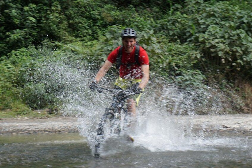 Ride through streams and waterfalls on the way down! 2