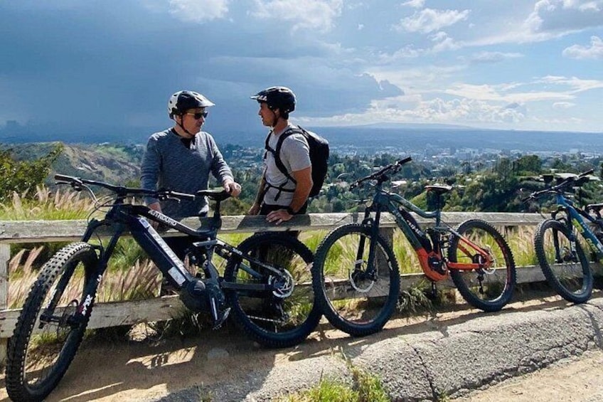 Famous Hollywood Sign Electric Mountain Bike Tour 3