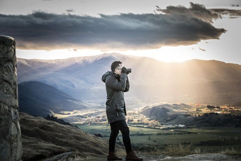 Sunrise photo workshop, Queenstown