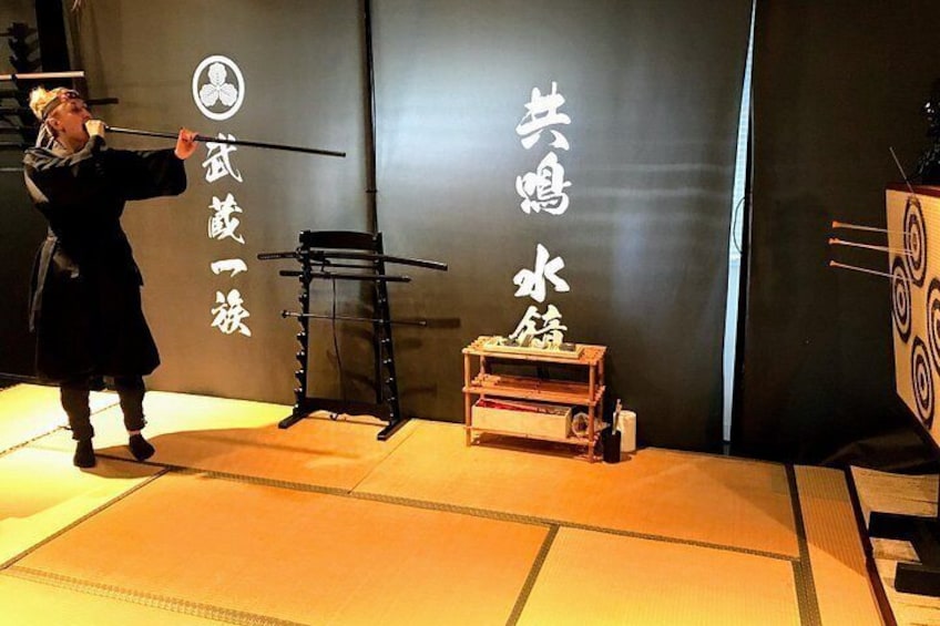 Ninja Samurai 2-hour hands-on lesson by Japanese master in Tokyo 2