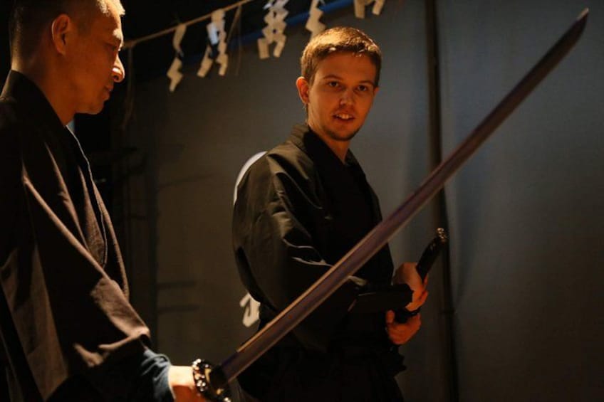 Ninja Samurai 2-hour hands-on lesson by Japanese master in Tokyo 4