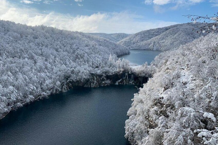 Winter at Plitvice Lakes NP, Croatia