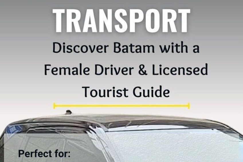 Batam Transport With Female Driver 1
