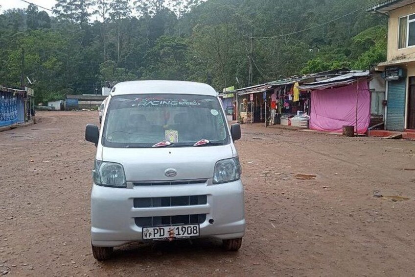 Mini van for the tour 3