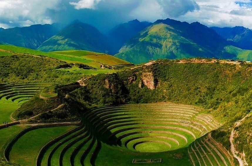 Maras Salt Ponds, Moray Inca site, Chinchero Textile Market