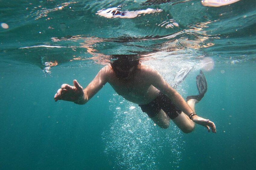 Snorkeling On Beautiful Rock Island - Unawatuna by Boat 5