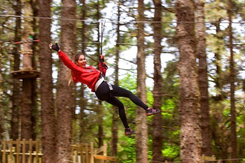 The longest zipline in Tenerife! 1