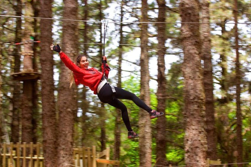 The longest zipline in Tenerife! 1