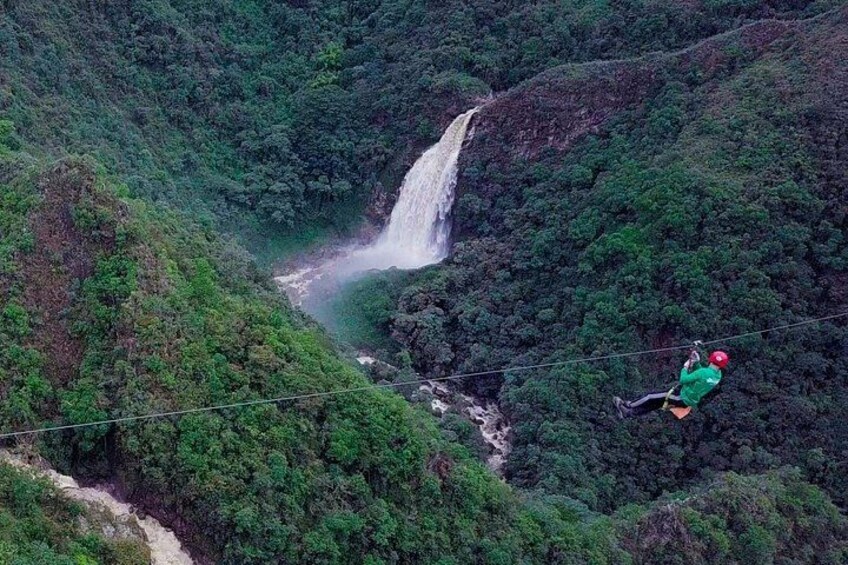 Medellin's Most Powerful Waterfall | Sky Hammocks, Zipline & More 4