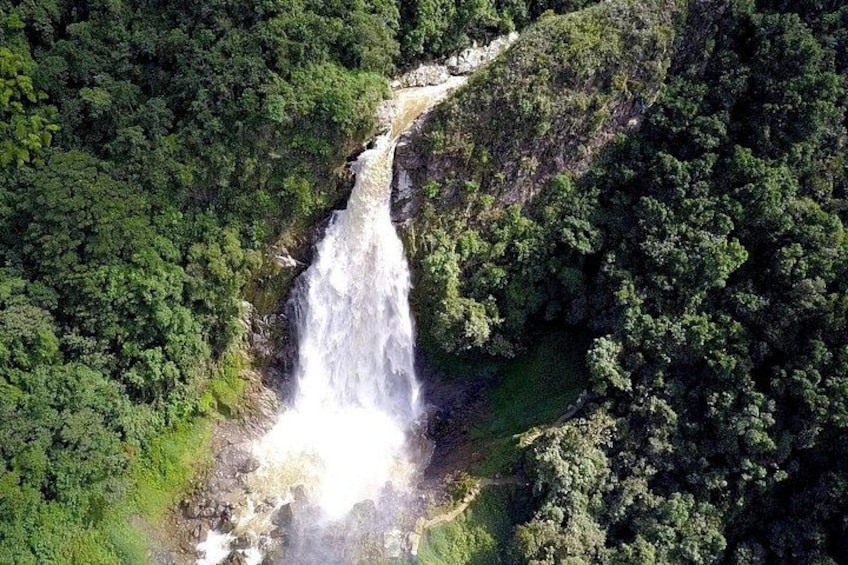 Medellin's Most Powerful Waterfall | Sky Hammocks, Zipline & More 5