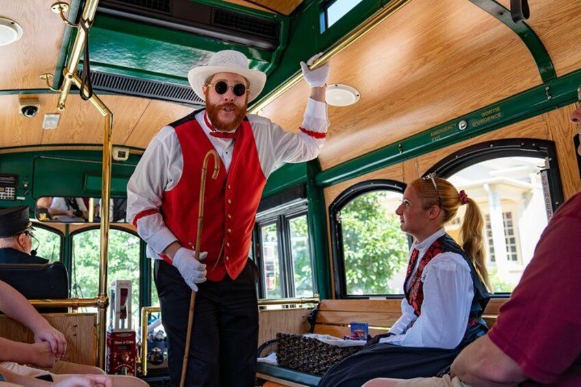 Step into a rolling theater with City Sights Trolley—enjoy live musical entertainment, comedy, and audience participation from Salt Lake City’s most talented guides. 2