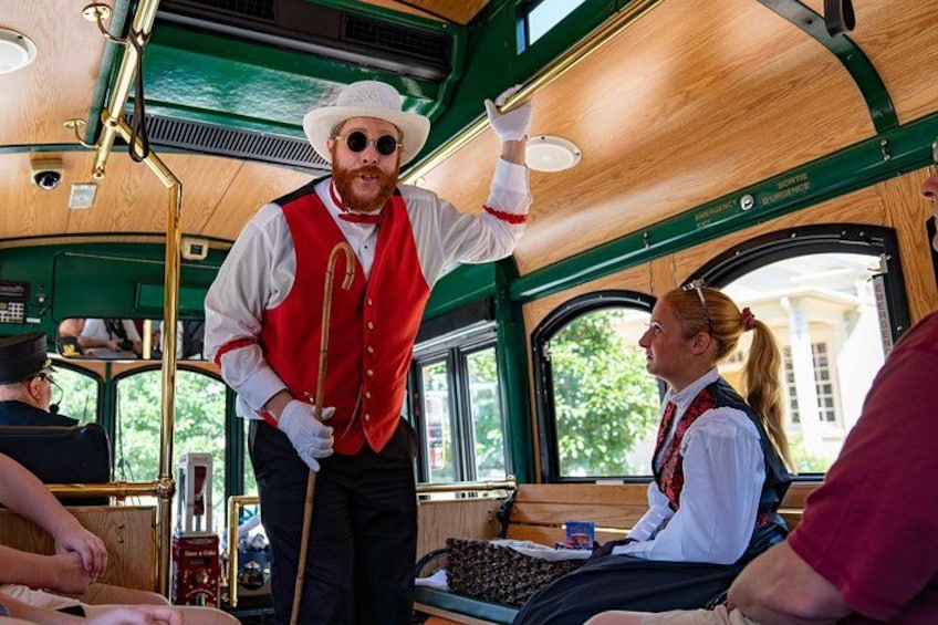 Step into a rolling theater with City Sights Trolley—enjoy live musical entertainment, comedy, and audience participation from Salt Lake City’s most talented guides. 2