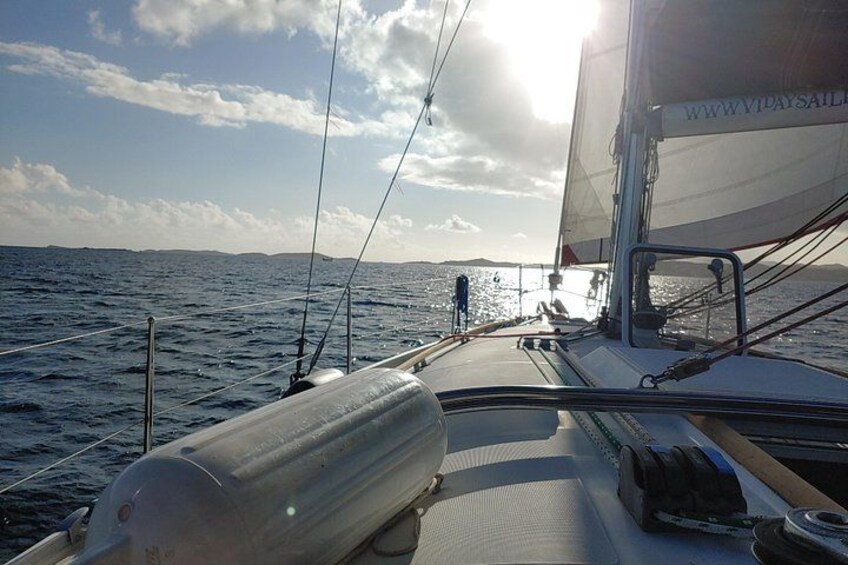 Sailing into the Sunset. 2