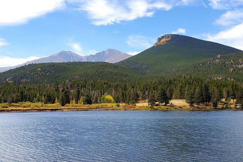 Views of Longs Peak and Mount Meeker from Lily Lake 1