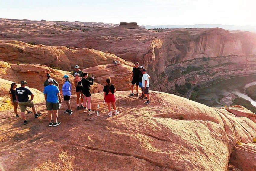 Colorado River Overlook on the Hell's Revenge Trail by the Moab Tourism Center 2