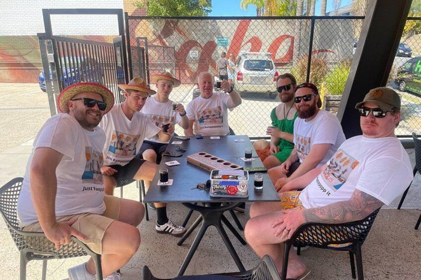 A buck's do at Burleigh Brewing on the Gold Coast 4