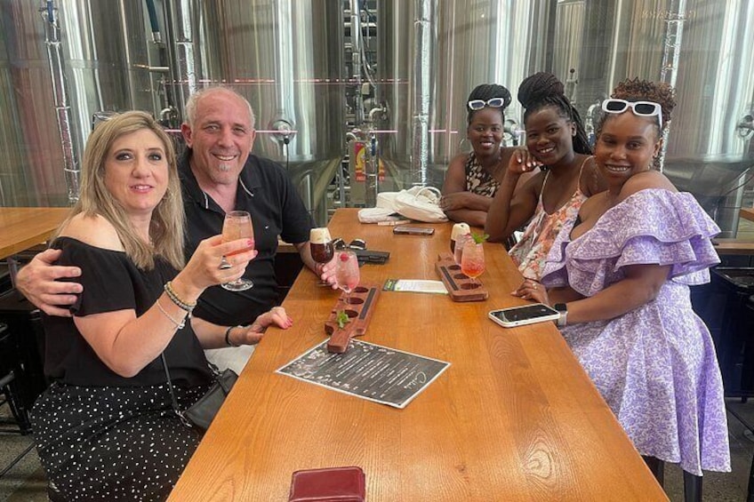 Great mixed group on a day out at Hound & Stag Brewing 2