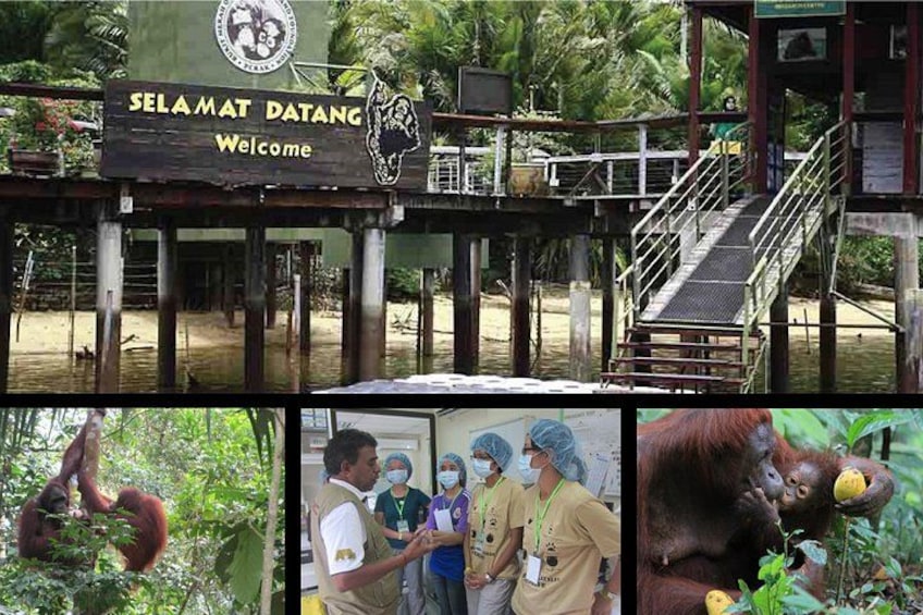 A wooden structure with a sign reading 'Selamat Datang Welcome'. 2