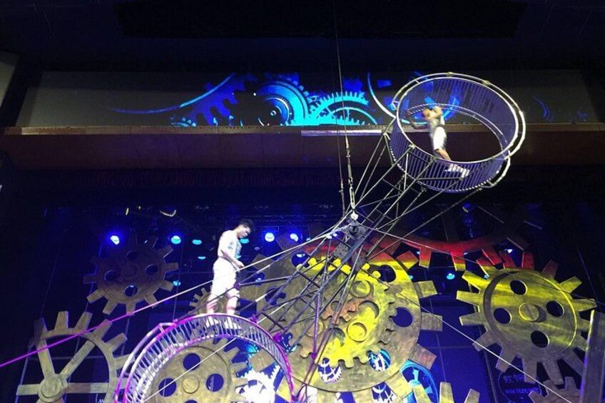 Acrobatics Show with Private Driver Service and Hotel Round Transfer 3