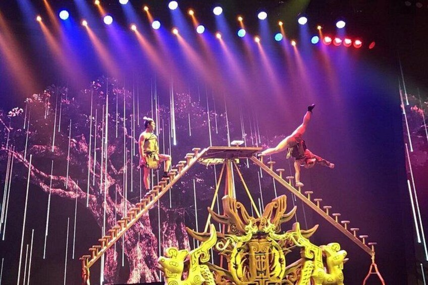Acrobatics Show with Private Driver Service and Hotel Round Transfer 2