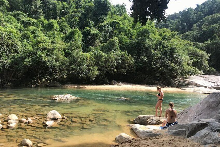 Hidden Hon Ba Nature Reserve Motorcycle Tour BBQ,Beer,Waterfall 3