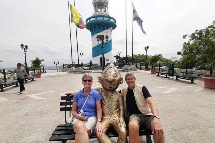 Guayaquil City Tour Including the Light House of Cerro Santa Ana 1