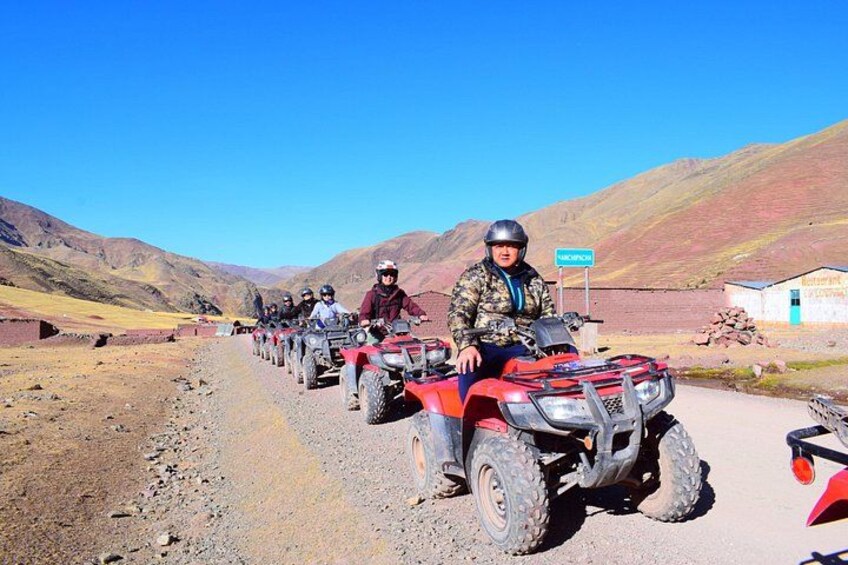 Rainbow Mountain In Quad Bike 2