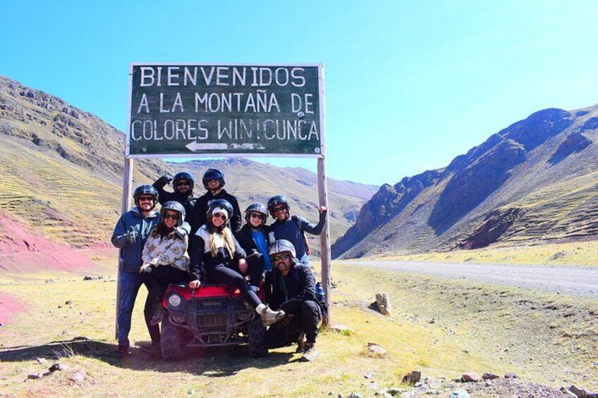 Rainbow Mountain In Quad Bike 5