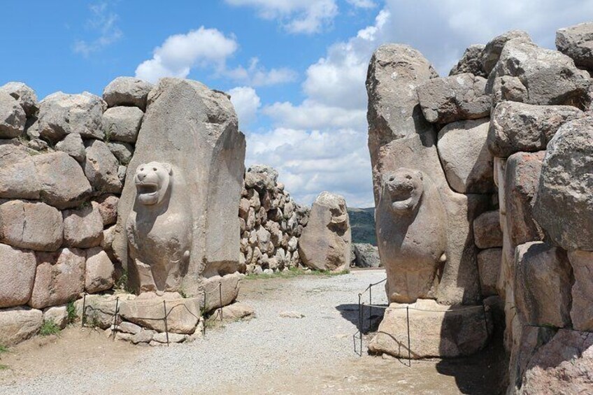 Kings Gate and Grand Temple in Hattusas