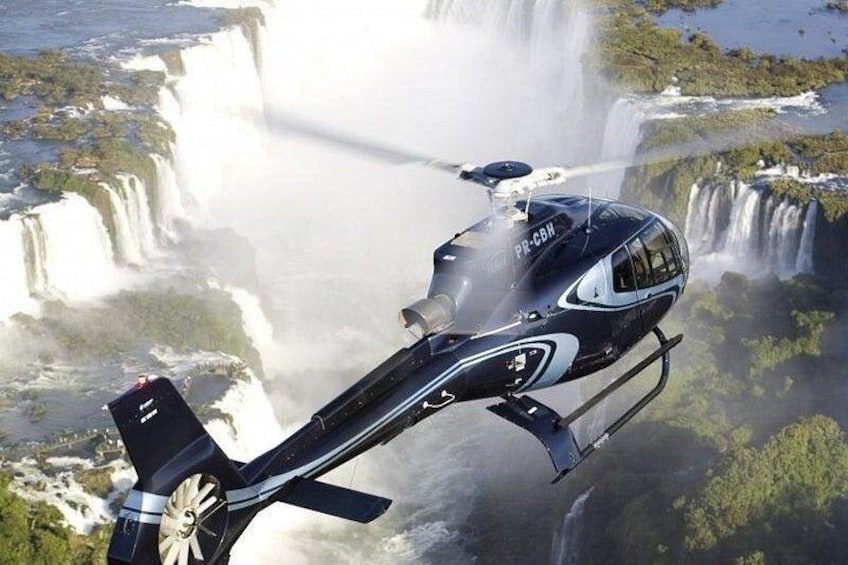 Helicopter over the Falls 5