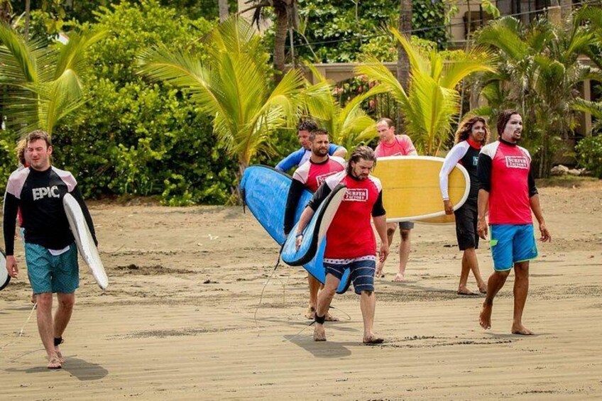 Surf Lessons with Pro Team in Jacó 2