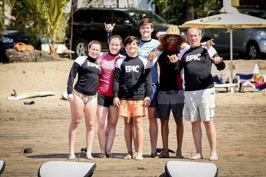 Surf Lessons with Pro Team in Jacó 2