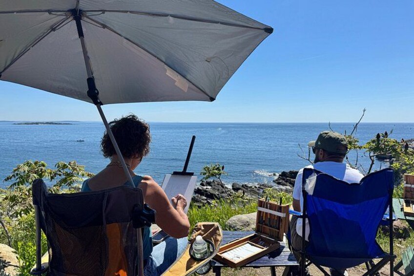 Paint Portland, Maine: Small Group Outdoor Painting Experience 3