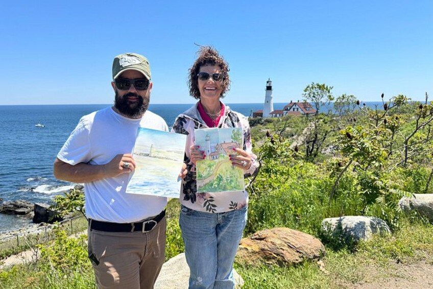 Paint Portland, Maine: Small Group Outdoor Painting Experience 5
