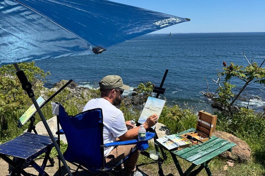 Paint Portland, Maine: Small Group Outdoor Painting Experience 4