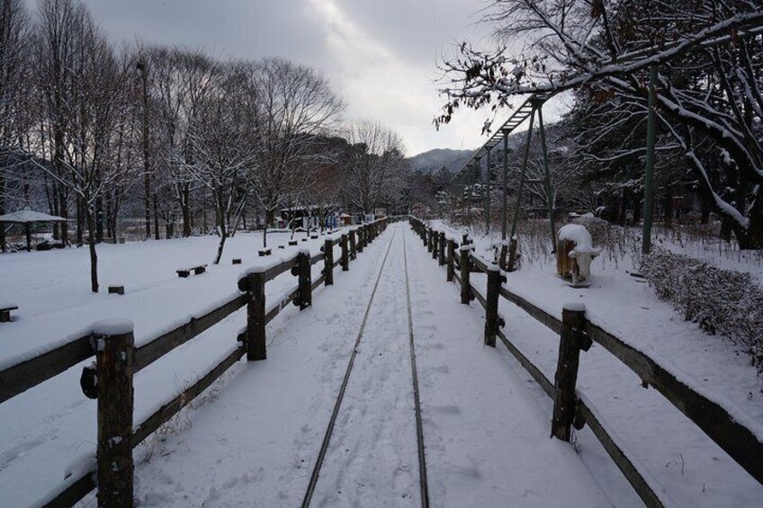 Mini Railroad in Nami Island