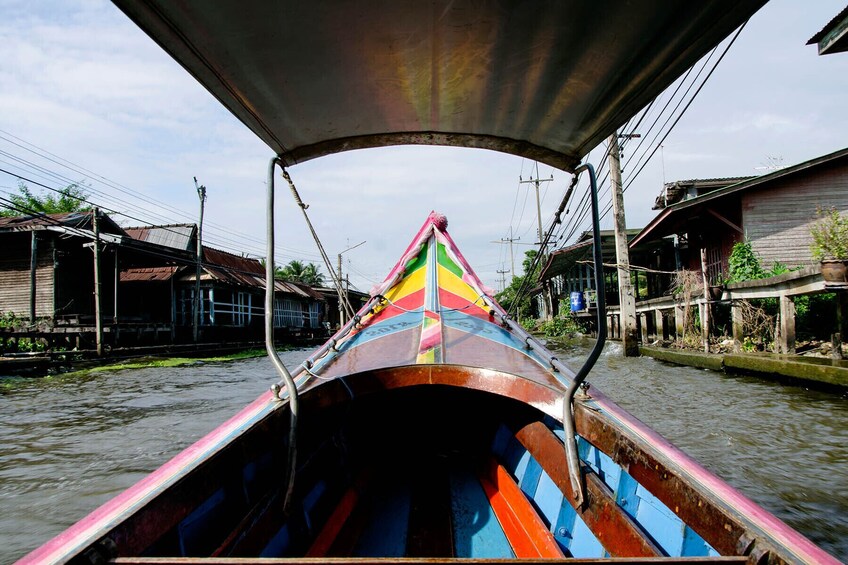 Bangkok Thonburi Canals with Wat Arun Visit